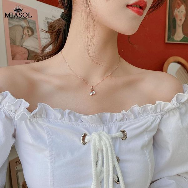 beautiful rose gold girls necklace with round chain temperament fashion woman birthday gift pendant copper and glass jewelry chokers, Golden;silver
beautiful rose gold girls necklace with round chain temperament fashion woman birthday gift pendant copper and glass jewelry chokers, Golden;silver