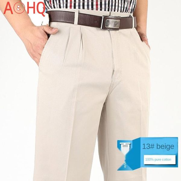 men's pants high waist thin casual mens clothes double pleated loose for man big size 44 46 long trousers men 2021 summer, Black
men's pants high waist thin casual mens clothes double pleated loose for man big size 44 46 long trousers men 2021 summer, Black