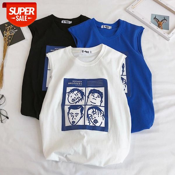 2019 summer men's printing sweat mens sleeveless vest singlets round neck waistcoat quality tank bodybuilding fitness #s554, White;black
2019 summer men's printing sweat mens sleeveless vest singlets round neck waistcoat quality tank bodybuilding fitness #s554, White;black