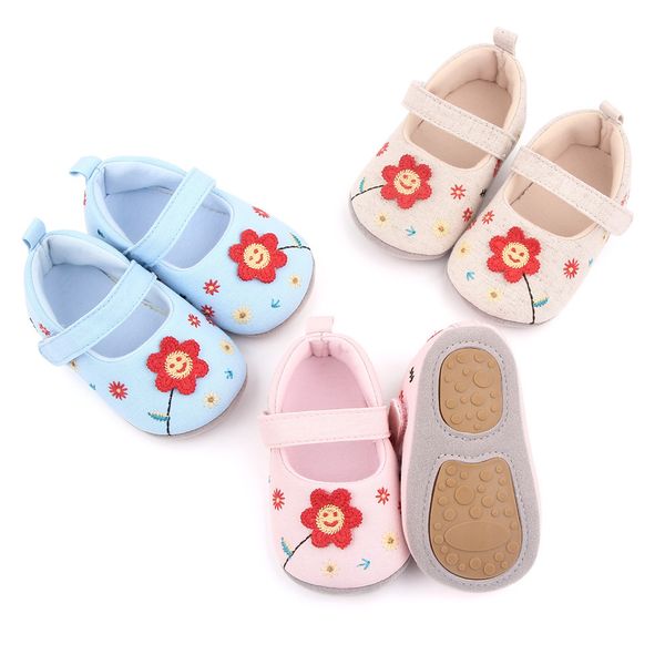 walker baby shoes spring and autumn walking soft soled floret cute versatile princess 0-1 year old girl 2590
walker baby shoes spring and autumn walking soft soled floret cute versatile princess 0-1 year old girl 2590