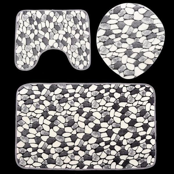 carpets anti-slip rug washable 3pcs bathroom pedestal stone carpet toilet pattern lid cover bath mat set
carpets anti-slip rug washable 3pcs bathroom pedestal stone carpet toilet pattern lid cover bath mat set