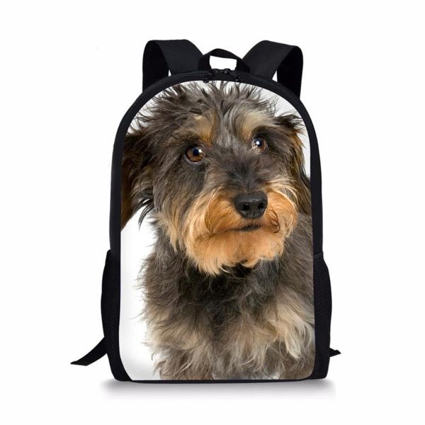 school backpack with cute schnauzer pet dog prints children bag pack kids travel rucksack for gifts plecak damski bags
school backpack with cute schnauzer pet dog prints children bag pack kids travel rucksack for gifts plecak damski bags