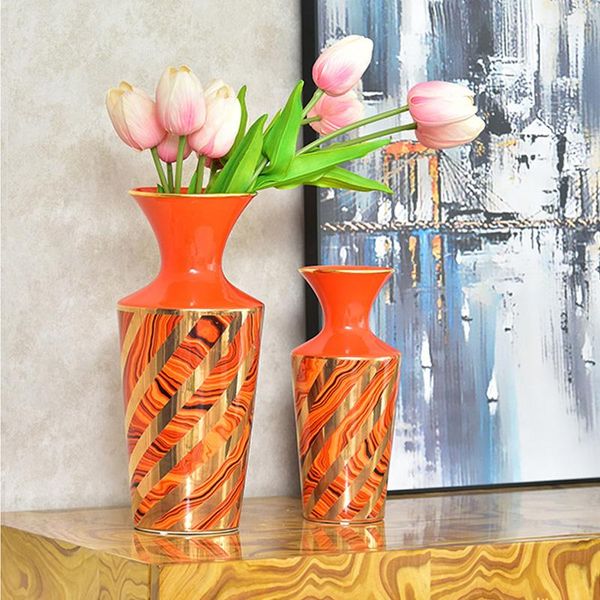 creativity orange agate texture with golden line ceramics vase modern home deskdecor accessories porcelaim artwork ornaments vases
creativity orange agate texture with golden line ceramics vase modern home deskdecor accessories porcelaim artwork ornaments vases