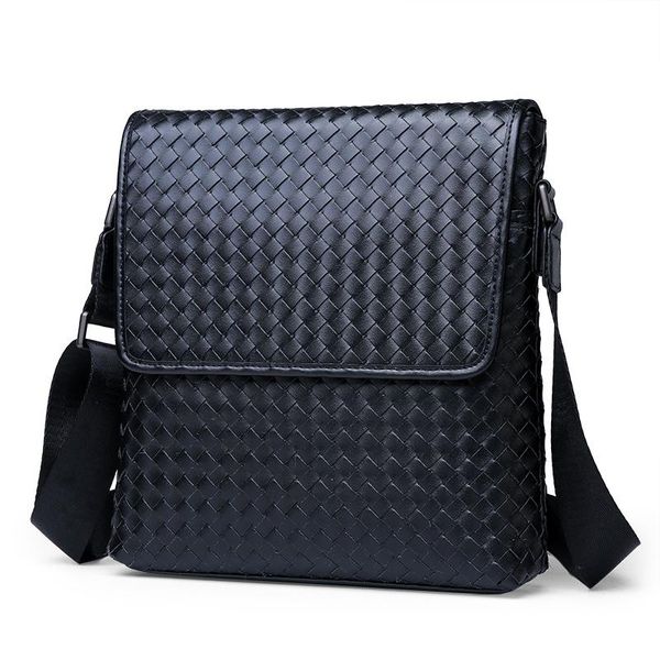 cross body 2021 luxury men's handbags genuine leather male shoulder bag fashion knitting crossbody boy brand weave messenger bags
cross body 2021 luxury men's handbags genuine leather male shoulder bag fashion knitting crossbody boy brand weave messenger bags