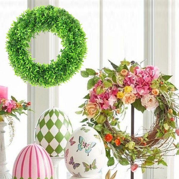 40cm simulation leaf wreath flowers green round creative artificial garland hanging pendants wedding decoration home accessories decorative
40cm simulation leaf wreath flowers green round creative artificial garland hanging pendants wedding decoration home accessories decorative