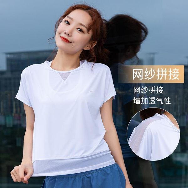 yoga outfits 2021 summer style clothes women's gauze joint quick-dry short sleeve t-shirt loose-fit breathable fitness sports coat, White;red
yoga outfits 2021 summer style clothes women's gauze joint quick-dry short sleeve t-shirt loose-fit breathable fitness sports coat, White;red