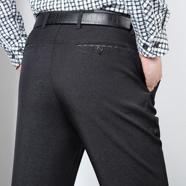 men's pants 2022 autumn and winter thick non-ironing casual loose straight high waist, Black
men's pants 2022 autumn and winter thick non-ironing casual loose straight high waist, Black