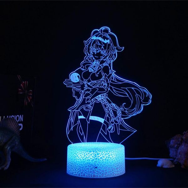 night lights genshin impact light figure ganyu 3d lamp game for bedroom decor lighting bedside lamps kids gift
night lights genshin impact light figure ganyu 3d lamp game for bedroom decor lighting bedside lamps kids gift