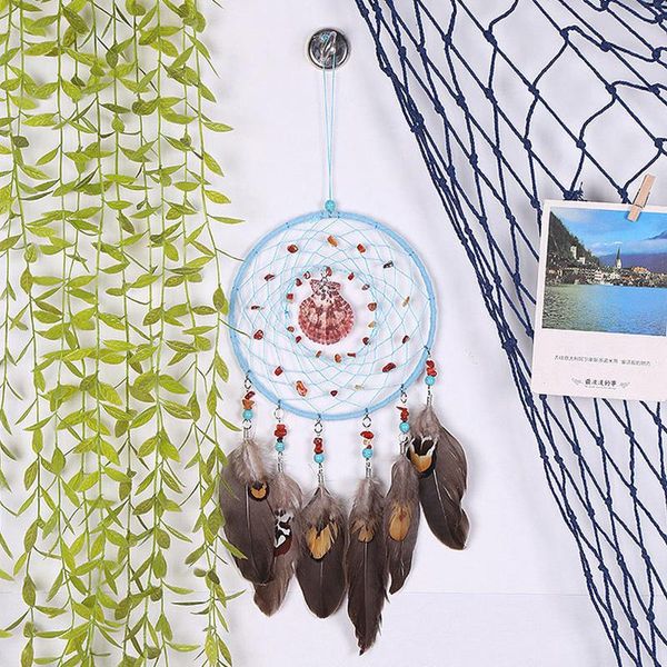 decorative objects & figurines vintage natural shell gravel pendant dream net catcher colorful small stones hand-knotted rope feather hangin
decorative objects & figurines vintage natural shell gravel pendant dream net catcher colorful small stones hand-knotted rope feather hangin
