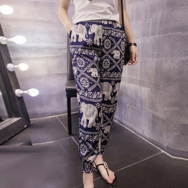 fashion chiffon harem summer women pant casual loose plus size bohemian print beach ankle length w73, Black;white
fashion chiffon harem summer women pant casual loose plus size bohemian print beach ankle length w73, Black;white