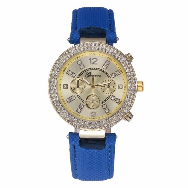 wristwatches 100pcs/lot 1160 geneva brand double row crystal leather watch wrap quartz dress lady for women three eyes casual, Slivery;brown
wristwatches 100pcs/lot 1160 geneva brand double row crystal leather watch wrap quartz dress lady for women three eyes casual, Slivery;brown