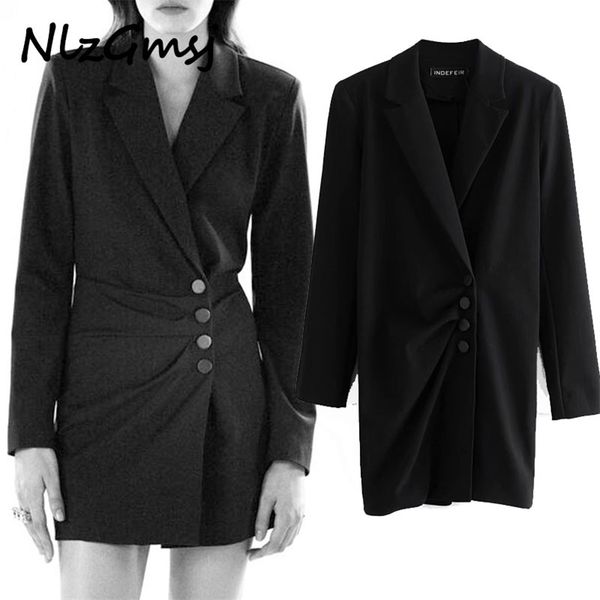 blazer women black dress woman long sleeve office lady party clothes vestido de mujer 210628, White;black
blazer women black dress woman long sleeve office lady party clothes vestido de mujer 210628, White;black