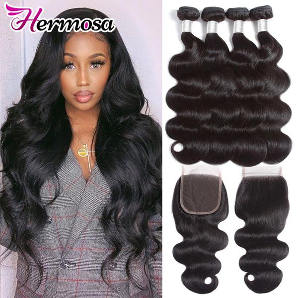 human hair bulks hermosa brazilian body wave with closure 4 bundles weave extension, Black
human hair bulks hermosa brazilian body wave with closure 4 bundles weave extension, Black