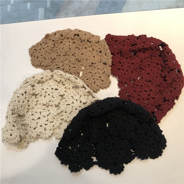 retro knitting wool hat elegant hollow knit hat for women winter autum 211708, Blue;gray
retro knitting wool hat elegant hollow knit hat for women winter autum 211708, Blue;gray