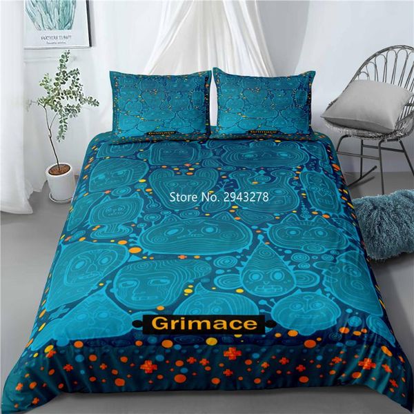 children bedroom decoration grimace pattern bedding modern comfortable duvet covered pillowcase luxury home textiles sets
children bedroom decoration grimace pattern bedding modern comfortable duvet covered pillowcase luxury home textiles sets