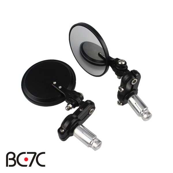 motorcycle mirrors 22mm handlebar end side rear view universal black round foldable aluminum
motorcycle mirrors 22mm handlebar end side rear view universal black round foldable aluminum