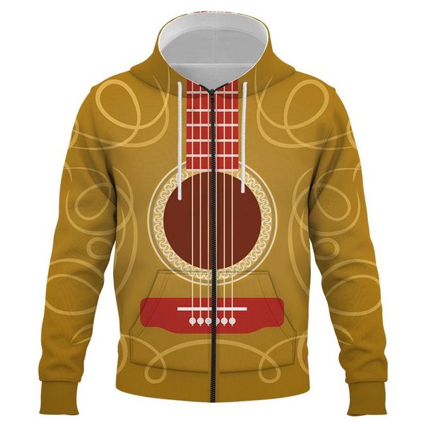 men's hoodies & sweatshirts 2021 zipper hoodie 3d musical instrument guitar sweatshirt men/women autumn and winter coat clothing men, Black
men's hoodies & sweatshirts 2021 zipper hoodie 3d musical instrument guitar sweatshirt men/women autumn and winter coat clothing men, Black