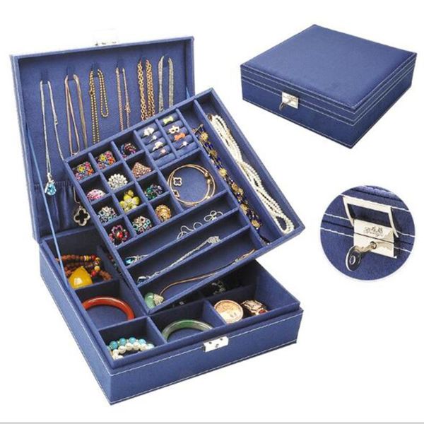 fashion flannel locked square jewelry box simple 2 layers cosmetic storage bag necklace ring boxes & bins
fashion flannel locked square jewelry box simple 2 layers cosmetic storage bag necklace ring boxes & bins
