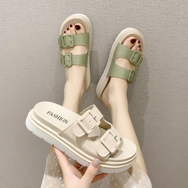 shoes woman 2021 female slippers platform low luxury slides soft designer hoof heels casual patent leather rome fashion fabr, Black
shoes woman 2021 female slippers platform low luxury slides soft designer hoof heels casual patent leather rome fashion fabr, Black