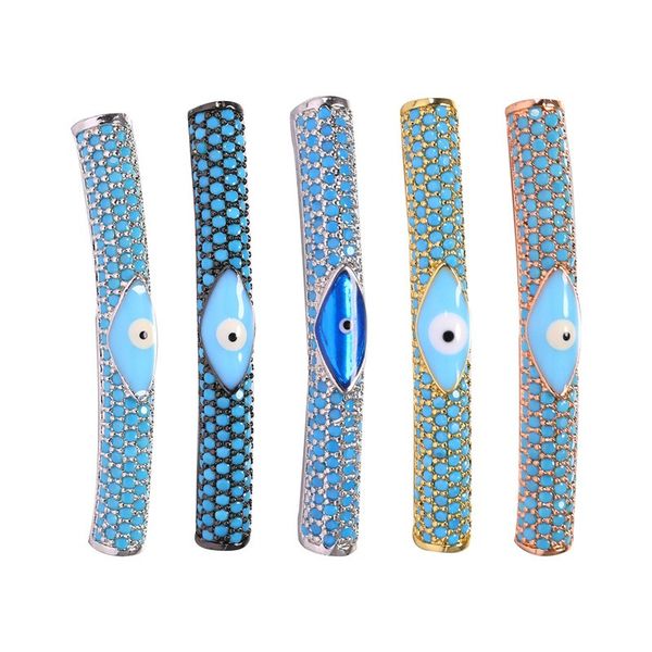 turquoise enameled curving copper tubes evil eye charms for diy bracelet making, Bronze;silver
turquoise enameled curving copper tubes evil eye charms for diy bracelet making, Bronze;silver