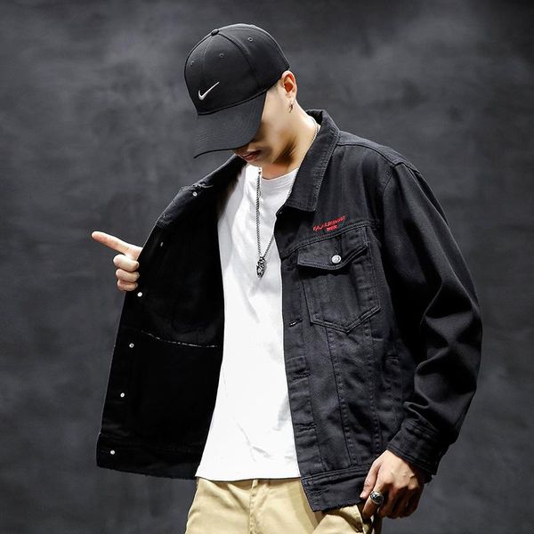 men's jackets fashion casual denim jacket spring and autumn black white long sleeve cowboy style jean men slim coat, Black;brown
men's jackets fashion casual denim jacket spring and autumn black white long sleeve cowboy style jean men slim coat, Black;brown