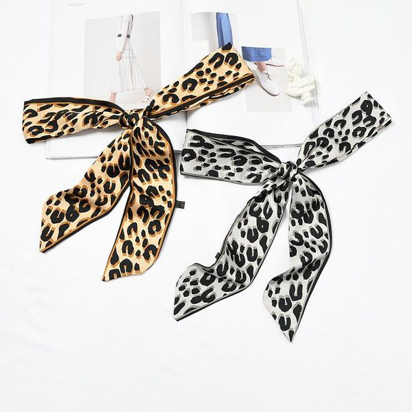 scarves leopard animal print polyester scarf four seasons decorate casual neck tie handband bag handle ribbons strap, Blue;gray
scarves leopard animal print polyester scarf four seasons decorate casual neck tie handband bag handle ribbons strap, Blue;gray