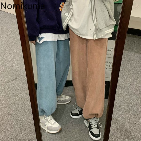 nomikuma corduroy drawstring harem pants korean solid lace up stretch high waist long trousers autumn new women pants 6c756 210427, Black;white
nomikuma corduroy drawstring harem pants korean solid lace up stretch high waist long trousers autumn new women pants 6c756 210427, Black;white