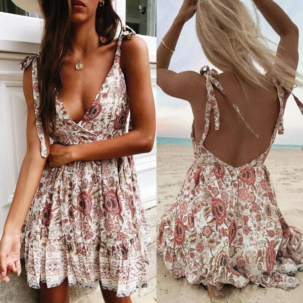 sling women summer v neck sleeveless mini dresses fashion female backless printed dress beach party short sundress casual, Black;gray
sling women summer v neck sleeveless mini dresses fashion female backless printed dress beach party short sundress casual, Black;gray