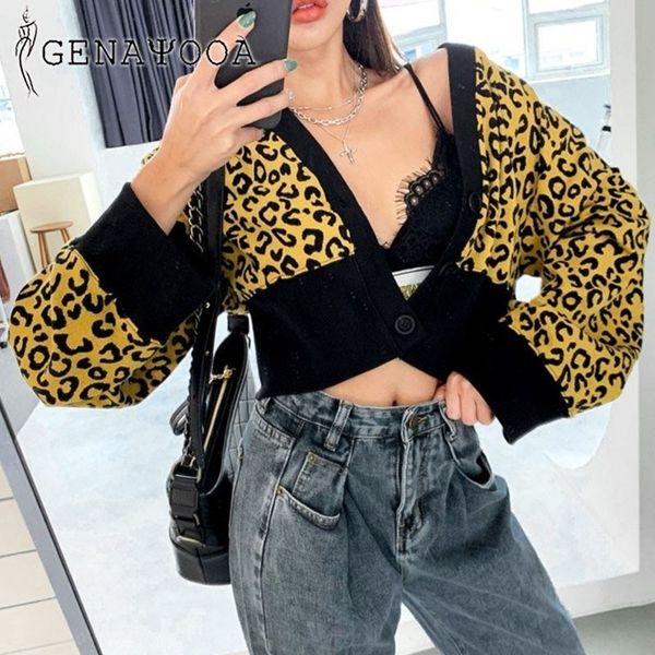 genayooa leopard korean style ladies sweater women autumn winter kardigan fashion open stitch cardigan 210417, White;black
genayooa leopard korean style ladies sweater women autumn winter kardigan fashion open stitch cardigan 210417, White;black