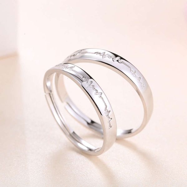 korean fashion personality female 925 sterling silver ring for long distance lovers, Black
korean fashion personality female 925 sterling silver ring for long distance lovers, Black
