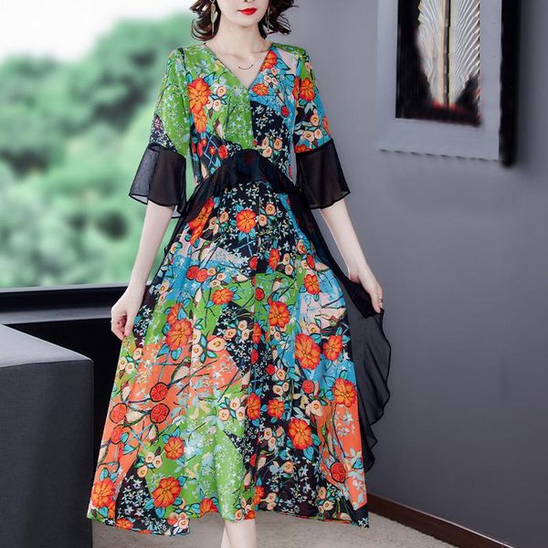 boho floral mulberry silk beach midi dress summer vintage 4xl plus size casual sundress women elegant bodycon party vestido dresses, Black;gray
boho floral mulberry silk beach midi dress summer vintage 4xl plus size casual sundress women elegant bodycon party vestido dresses, Black;gray