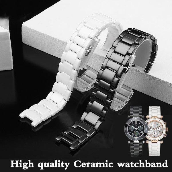 watch bands 20*11mm 18*10mm 16*8mm ceramic watchband for gc watches band men's and women's accessories, Black;brown
watch bands 20*11mm 18*10mm 16*8mm ceramic watchband for gc watches band men's and women's accessories, Black;brown