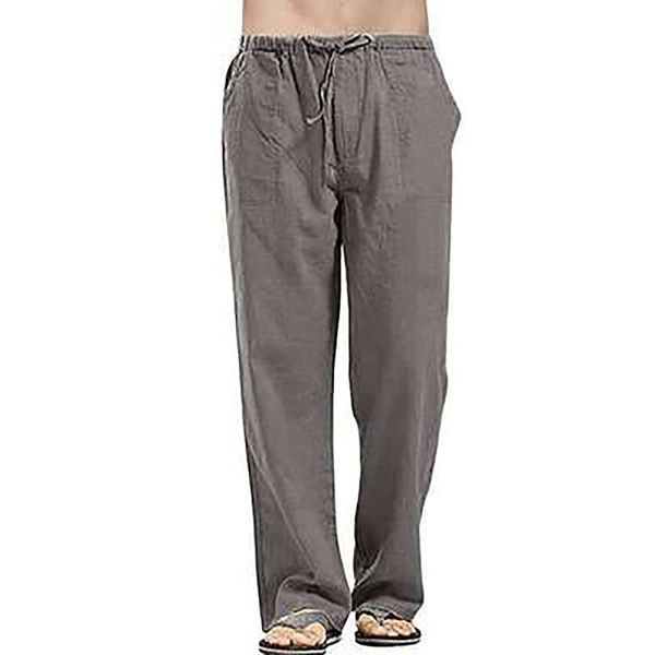men's pants 2021 summer linen plus size pocket trousers overalls solid color elastic high waist fitness sport work casual trouser pant, Black
men's pants 2021 summer linen plus size pocket trousers overalls solid color elastic high waist fitness sport work casual trouser pant, Black