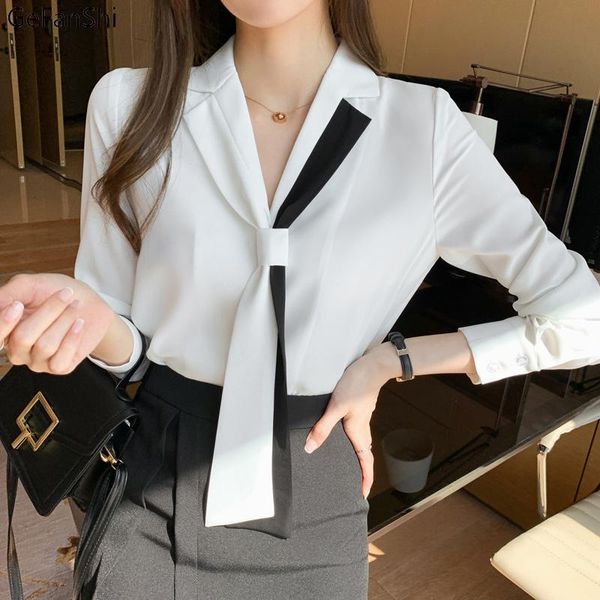 women's blouses & shirts casual v neck elegant women 2021 summer long sleeve chiffon blouse solid color female clothing blusas mujer, White
women's blouses & shirts casual v neck elegant women 2021 summer long sleeve chiffon blouse solid color female clothing blusas mujer, White