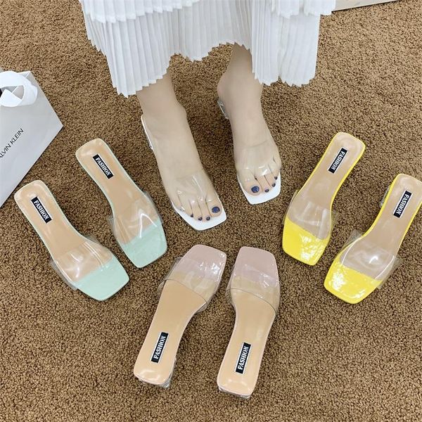 slippers outer wear large size 34-43 women's shoes 2021 fashion crystal high heel all-match transparent sandals, Black
slippers outer wear large size 34-43 women's shoes 2021 fashion crystal high heel all-match transparent sandals, Black