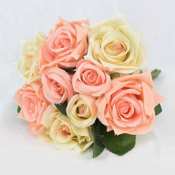 decorative flowers & wreaths 9 heads artificial bouquet silk rose fake for home wedding decoration peonies indoor flower
decorative flowers & wreaths 9 heads artificial bouquet silk rose fake for home wedding decoration peonies indoor flower