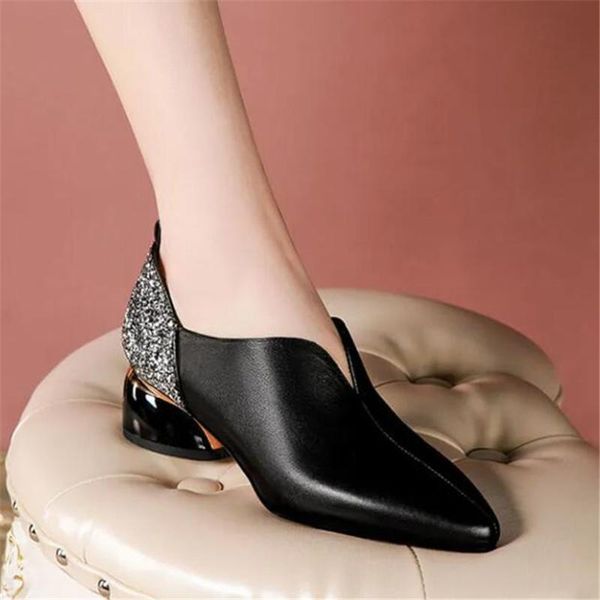 dress shoes woman fashion spring women pumps high heels femme pointed toe party ladies mid-heel black leather
dress shoes woman fashion spring women pumps high heels femme pointed toe party ladies mid-heel black leather
