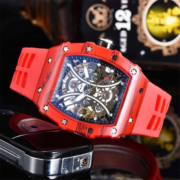 wristwatches sports men watch automatic mechanical tonneau-shaped perspective hollow skeleton personality creative designer wristwatch, Slivery;brown
wristwatches sports men watch automatic mechanical tonneau-shaped perspective hollow skeleton personality creative designer wristwatch, Slivery;brown