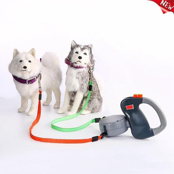 dual pet dog leash retractable walking 3 m length double leashes products suit for 22.5kg collars &
dual pet dog leash retractable walking 3 m length double leashes products suit for 22.5kg collars &