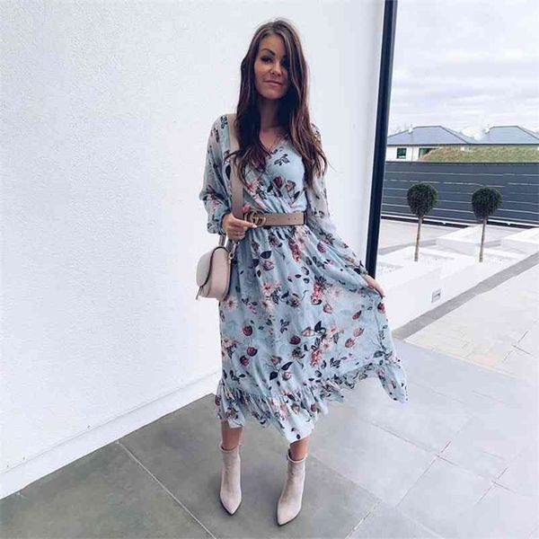 beforw blue long sleeve women boho dress floral print chiffon dresses ruffles female summer holiday casual dress vestidos 210409, Black;gray
beforw blue long sleeve women boho dress floral print chiffon dresses ruffles female summer holiday casual dress vestidos 210409, Black;gray