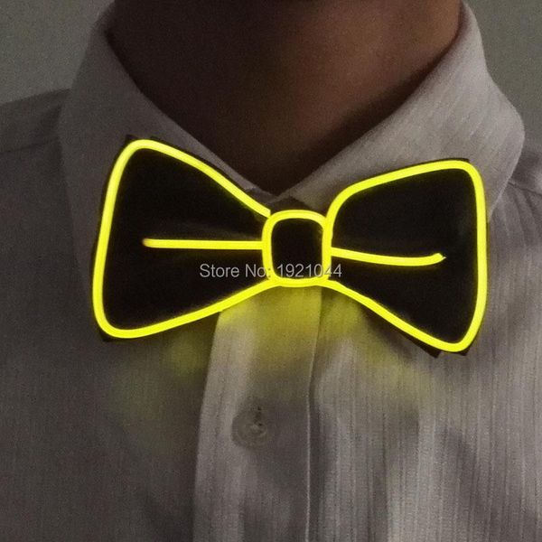 party decoration el wire glowing bow tie decorative product for carnival 5 pieces cold light
party decoration el wire glowing bow tie decorative product for carnival 5 pieces cold light