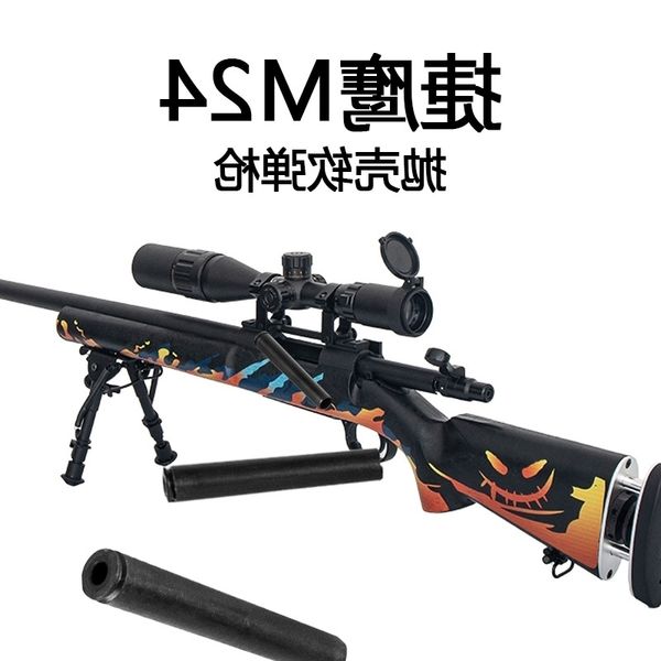 jieying m24 sniper shell throwing soft bullet launches awm children's toy simulation chicken eating equipment gun model
jieying m24 sniper shell throwing soft bullet launches awm children's toy simulation chicken eating equipment gun model