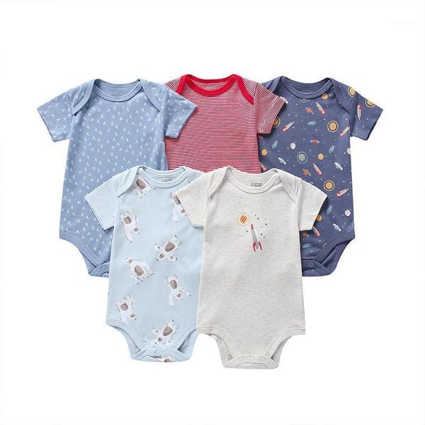 5pcs/lot summer baby rompers quality toddler boys girls jumpsuits good cotton one-piece born clothes, Blue
5pcs/lot summer baby rompers quality toddler boys girls jumpsuits good cotton one-piece born clothes, Blue