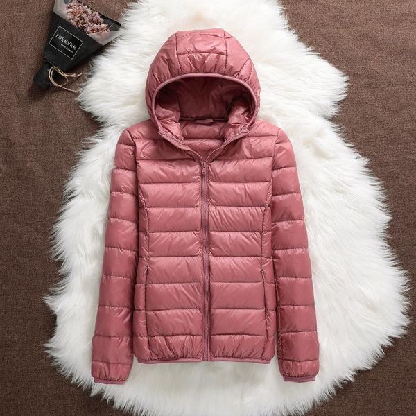 women's down & parkas autumn winter clothes white blue pink ultralight lightweight jacket hooded short slim fit thin type large size co, Black
women's down & parkas autumn winter clothes white blue pink ultralight lightweight jacket hooded short slim fit thin type large size co, Black
