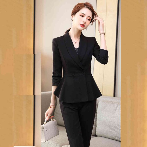 pant elegant black-striped pink ladies suit thin blazer and pants two sets for business wear, White
pant elegant black-striped pink ladies suit thin blazer and pants two sets for business wear, White