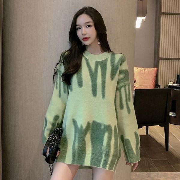women's sweaters fashion sweater women knitted long sleeve loose oversized pullovers pulovers korean elegant vintage knit female ladies, White;black
women's sweaters fashion sweater women knitted long sleeve loose oversized pullovers pulovers korean elegant vintage knit female ladies, White;black