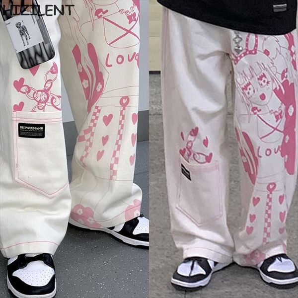 y2k harajuku anime pattern womens pants hip hop wide leg men kawaii casual oversize, Black;white
y2k harajuku anime pattern womens pants hip hop wide leg men kawaii casual oversize, Black;white