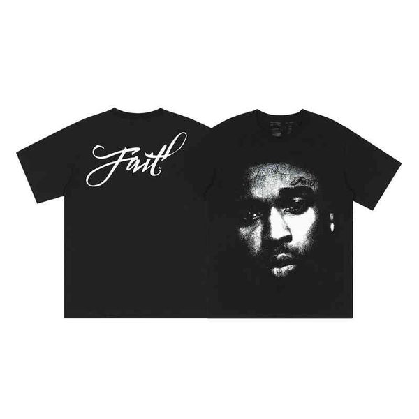 fashion summer brand design portrait letters short sleeved hip-hop half loose bottoming for men and women, White;black
fashion summer brand design portrait letters short sleeved hip-hop half loose bottoming for men and women, White;black