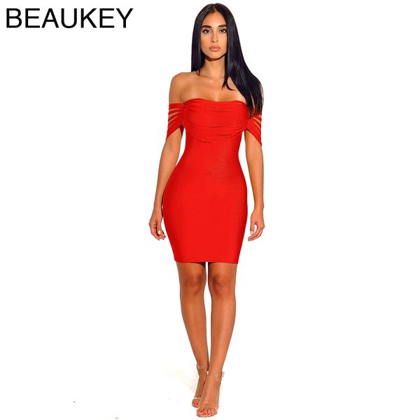 red slash neck slim fringe mini short sleeveless party bandage dress 210414, Black;gray
red slash neck slim fringe mini short sleeveless party bandage dress 210414, Black;gray