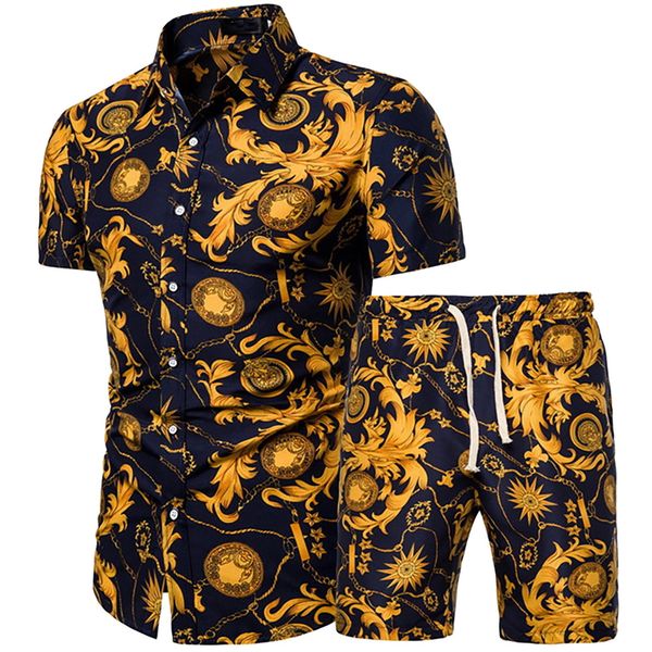 mens shirts set summer floral shirts men +print beach shorts short sleeve tracksuit fashion 2 piece sets male, Gray
mens shirts set summer floral shirts men +print beach shorts short sleeve tracksuit fashion 2 piece sets male, Gray